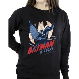 DC COMICS  Into Action Sweatshirt 