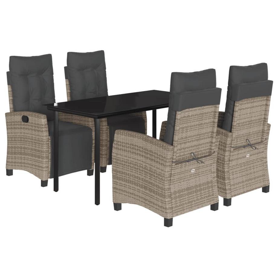 Garten essgruppe poly-rattan