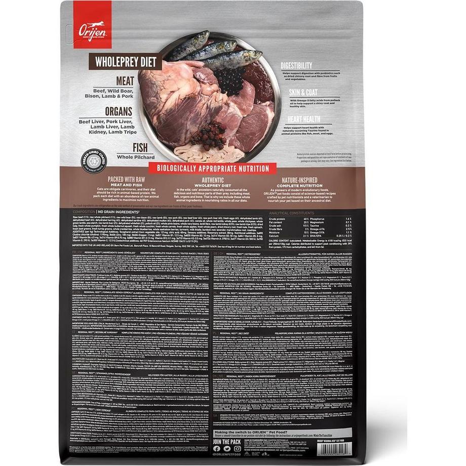 Orijen  Cat REGIONAL RED, 1,8Kg 