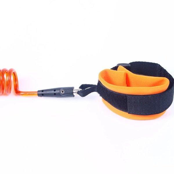 eStore  Laisse élastique de sécurité enfant (attachable au poignet) 2m - Orange 