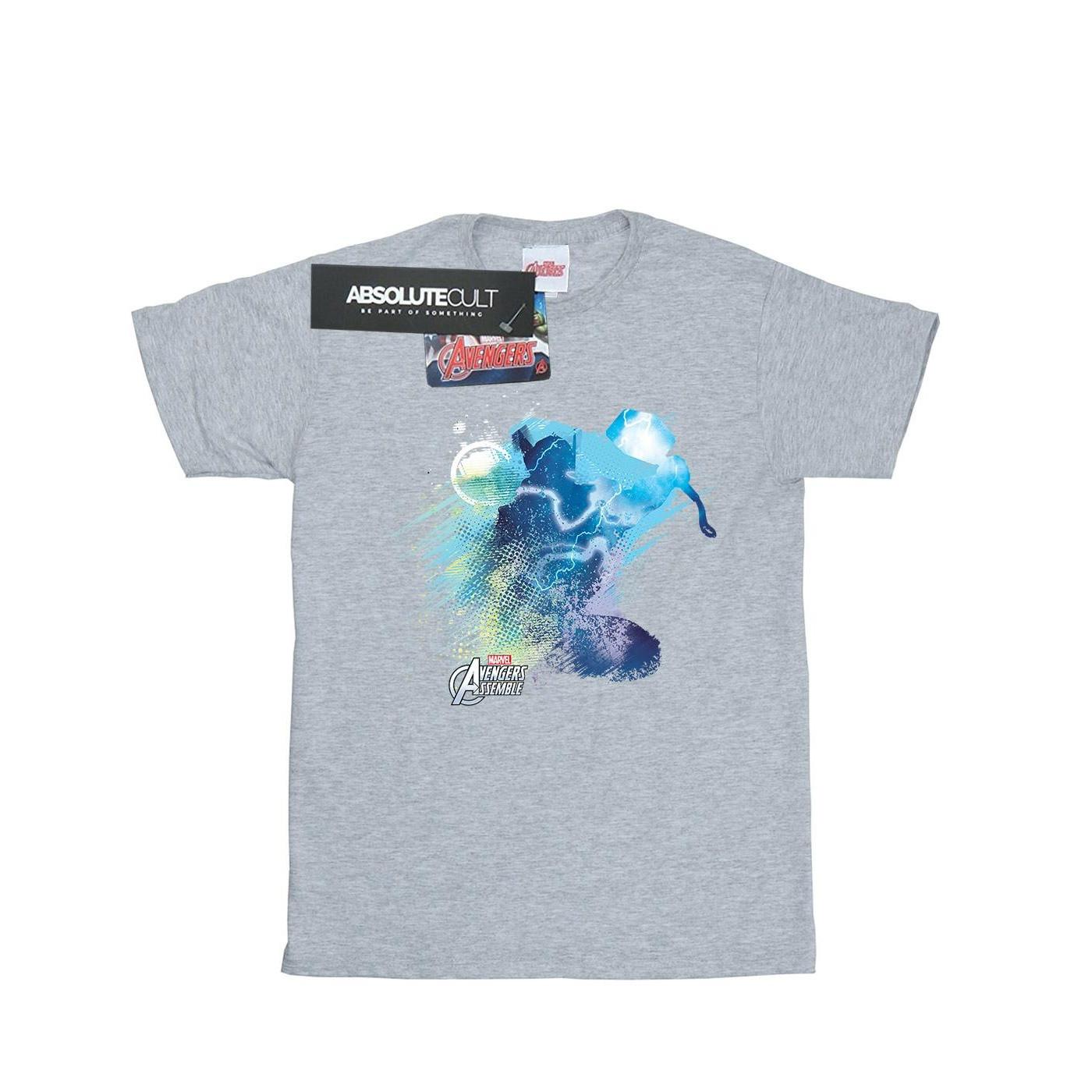 MARVEL  Thor Art Burst TShirt 