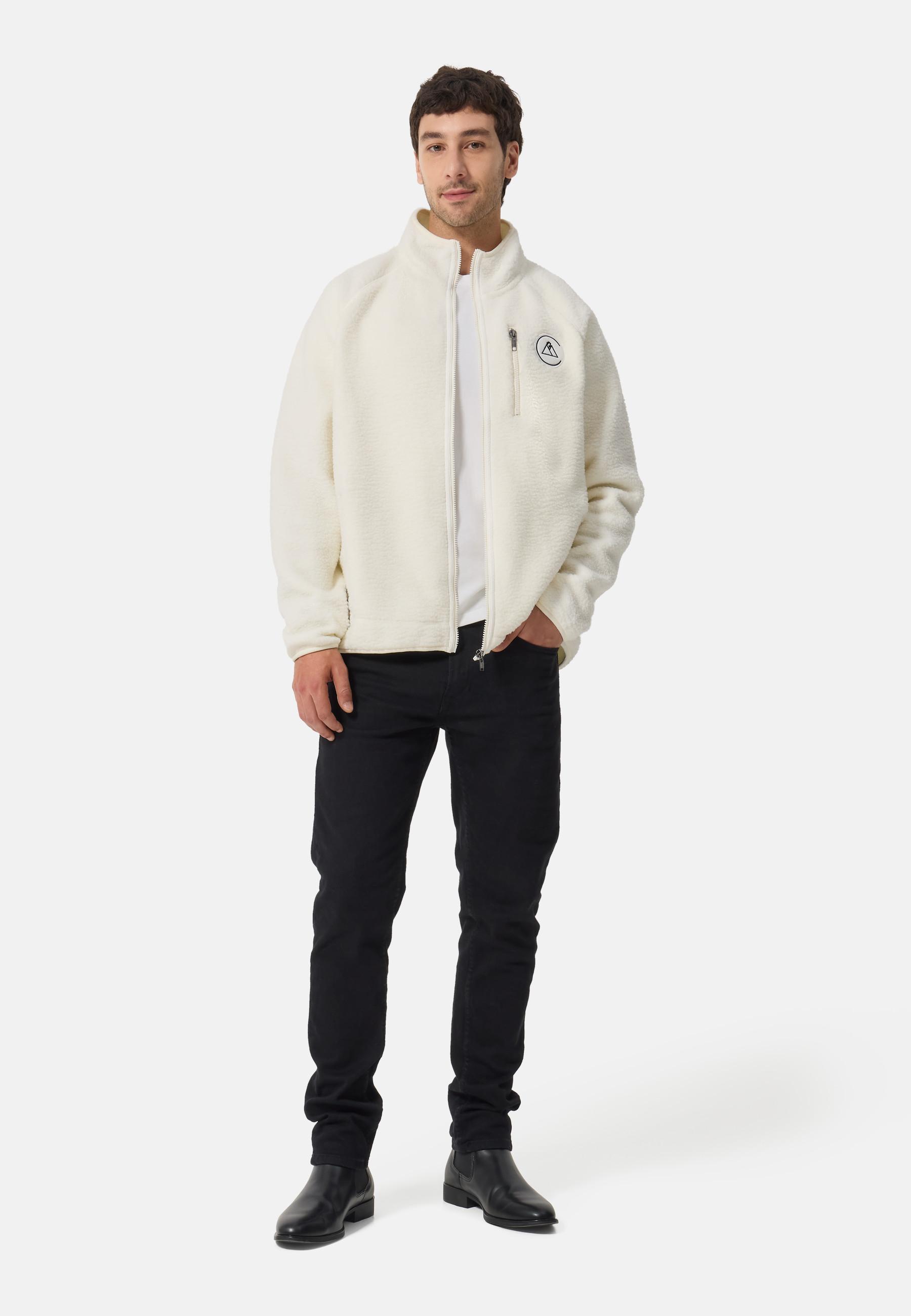 CASH-MERE.CH Giacca in Pile Retrò Poliestere Riciclato  