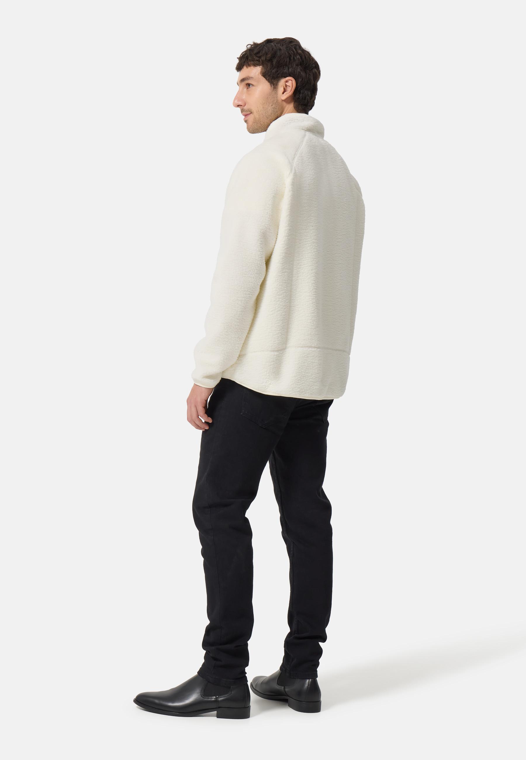 CASH-MERE.CH Giacca in Pile Retrò Poliestere Riciclato  