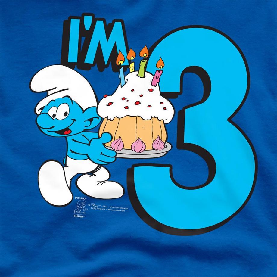 Puffi  I´m 3 Maglietta 
