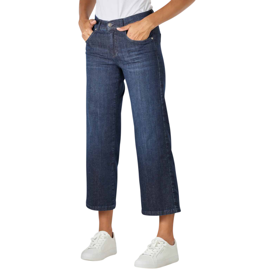 ANGELS Linn Wide Leg Sportiv Denim Jeans  