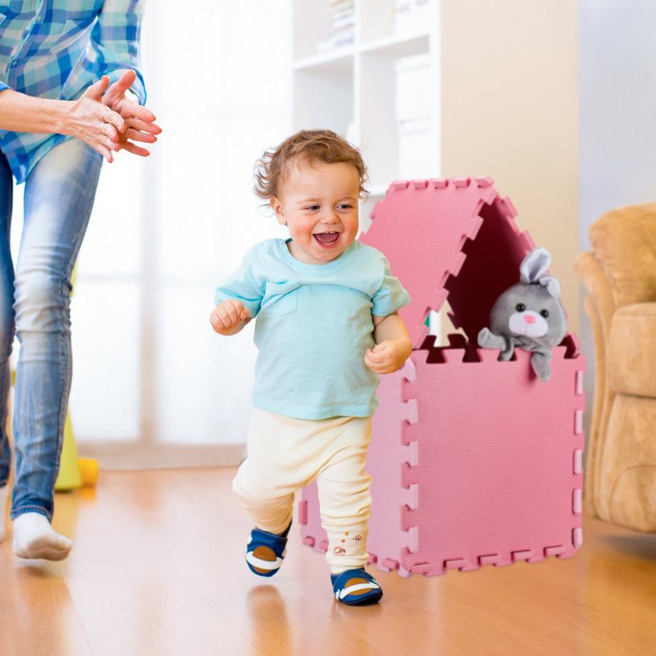 B2X  Puzzlematte mit 25 Teilen und Rand 