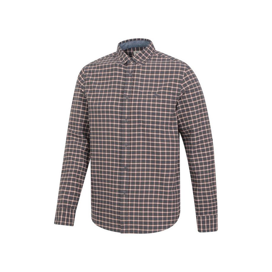 Mountain Warehouse Driftwood Camicia a Quadri Maniche Lunghe  
