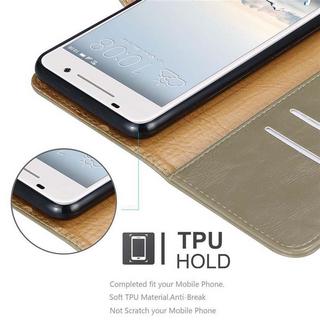 Cadorabo  Housse compatible avec HTC ONE A9 - Coque de protection avec fermeture magnétique, fonction de support et compartiment pour carte 