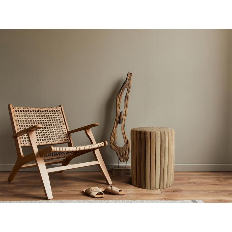 Vente-unique Tavolo supplementare in Teak Naturale - LUTIANA  