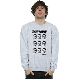 The Big Bang Theory Sheldon Emotions Sweatshirt Col Rond  