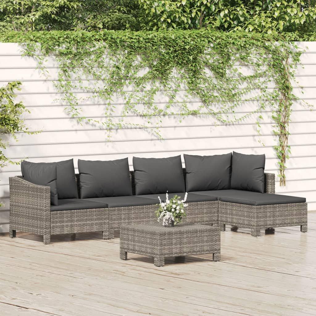 VidaXL Garten lounge set poly-rattan  