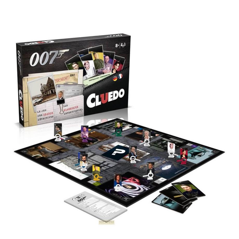 Unique Gaming Partners  Jeu du Cluedo James Bond 