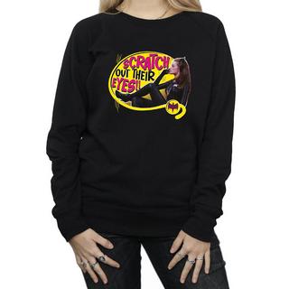 DC COMICS Batman Catwoman Scratch Out Their Eyes Sweatshirt  