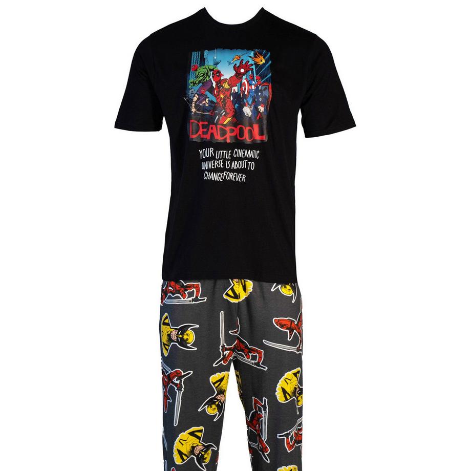 Deadpool  Cinematic Set Pigiamacotone 