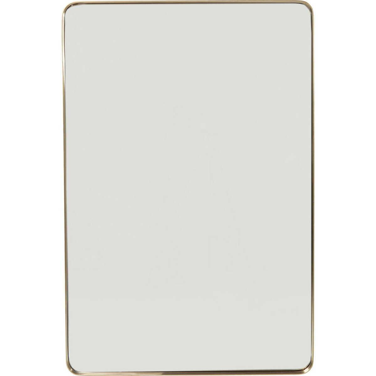 KARE Design Spiegel Curve Rectangular Brass 120x80  