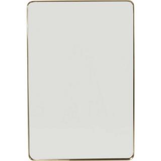 KARE Design Miroir Curve Rectangular Brass 120x80  