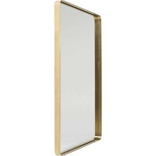 KARE Design Spiegel Curve Rectangular Brass 120x80  