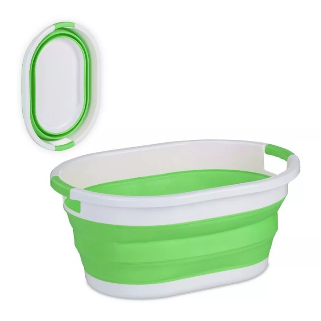 B2X – Papierkorb für Badezimmer 3 l mit Bambusdeckel, 65 CM