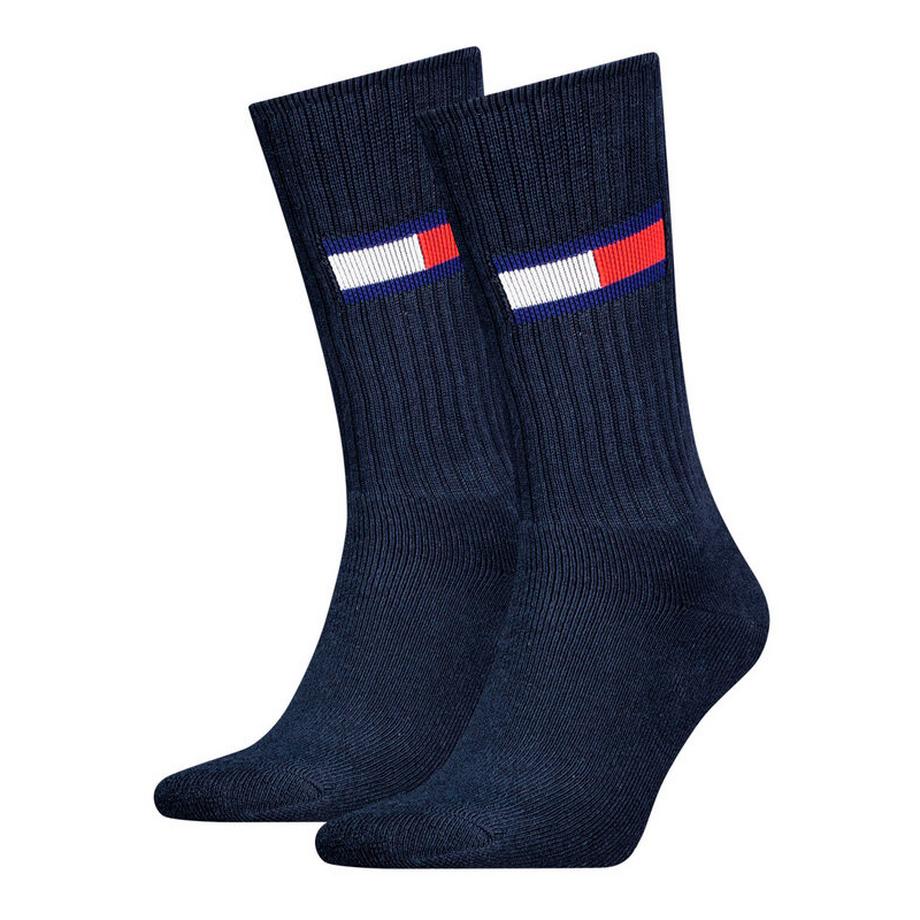 TOMMY HILFIGER Calzini Flag Crew Confezione da 2  
