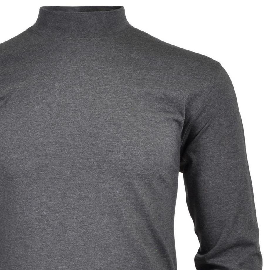 Ragman Longsleeve Basic Stehkragen Regular Fit  