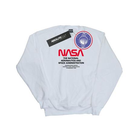 Nasa Logo Regular Fit Felpa  
