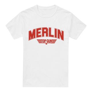 Top Gun Merlin Bedrucktes T-Shirt  