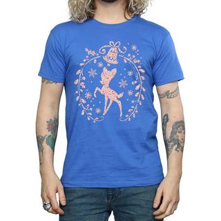 Disney Bambi T-Shirt Couronne de Noël  