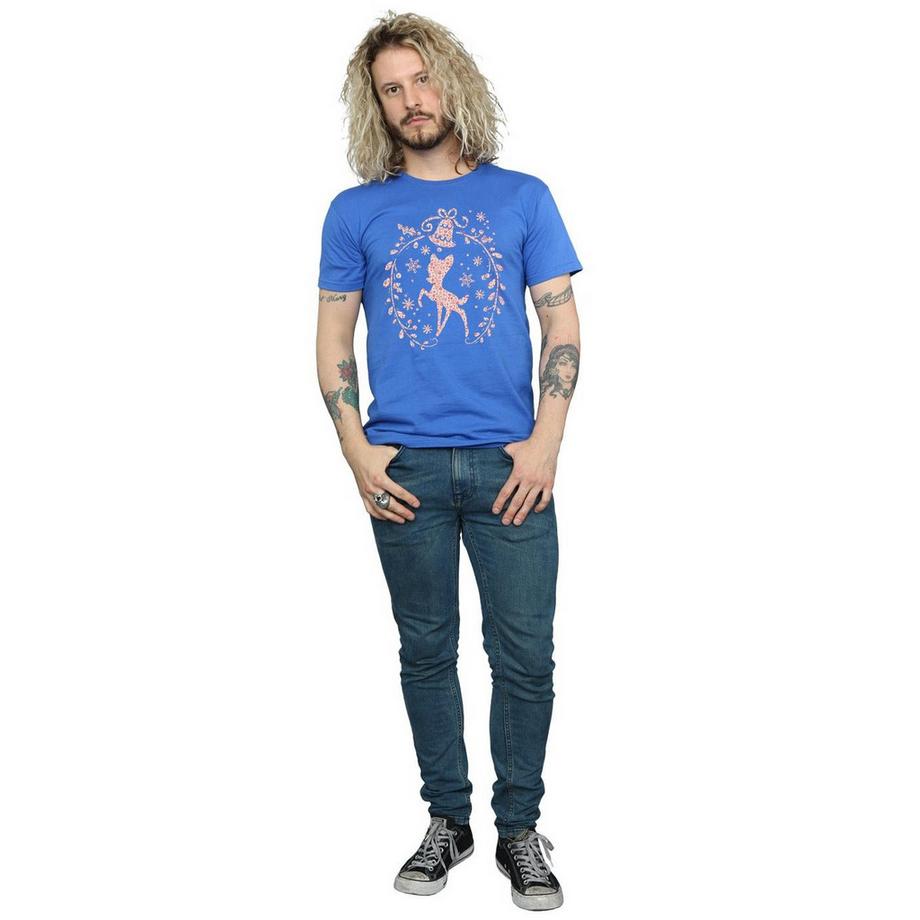 Disney Bambi Weihnachtskranz T-Shirt  