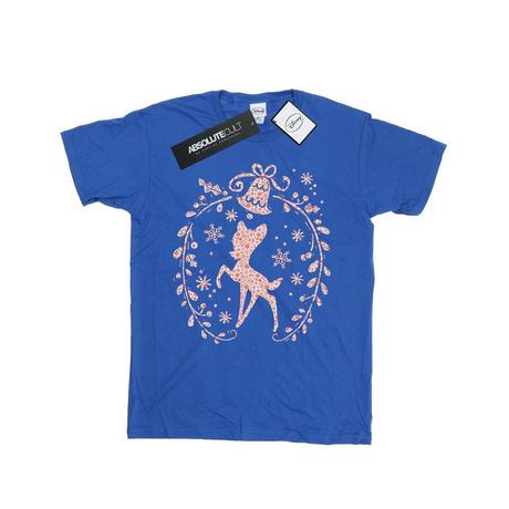 Disney Bambi T-Shirt Couronne de Noël  