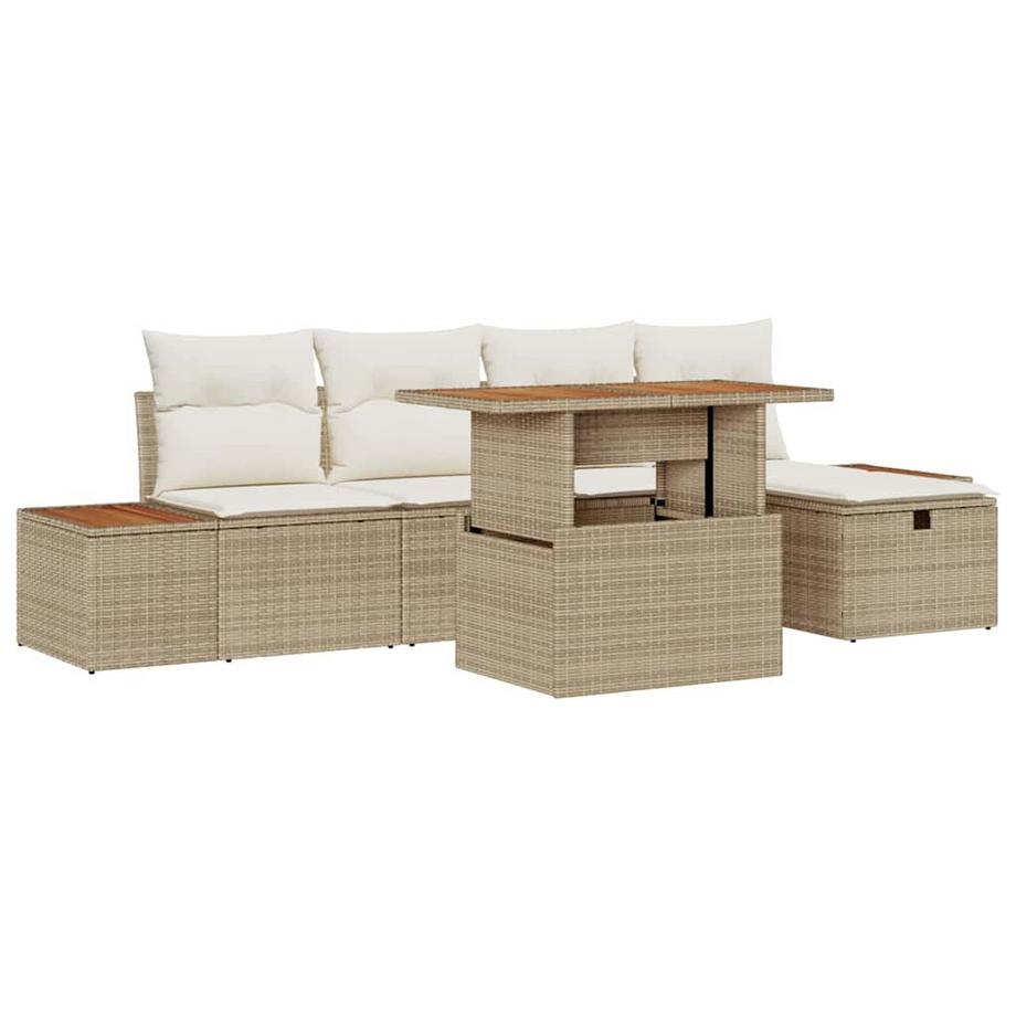 Gartenmöbel set poly-rattan