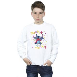 Disney  Lilo & Stitch Merry Rainbow Sweatshirt 
