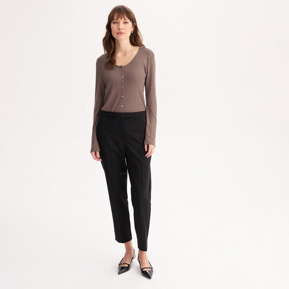 La Redoute Collections T-shirt forme cardigan  