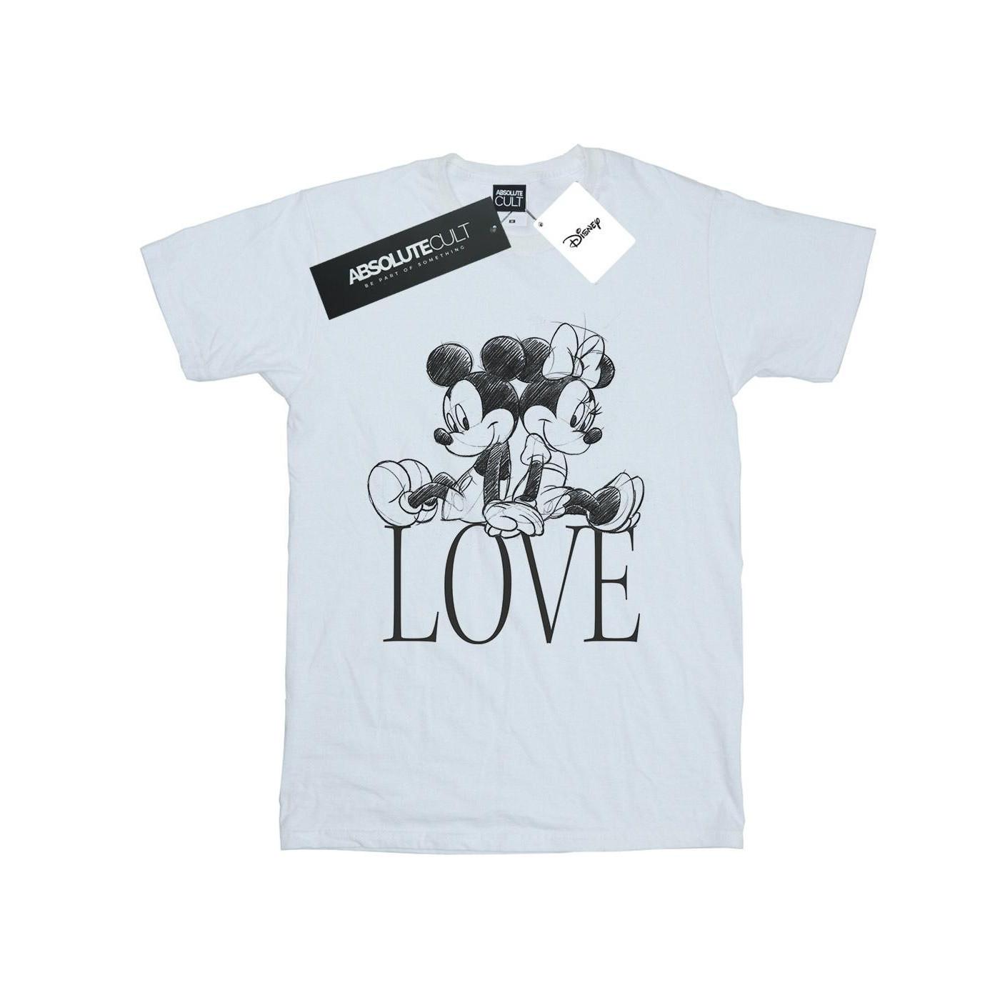 Disney  Mickey And Minnie Mouse Love TShirt 