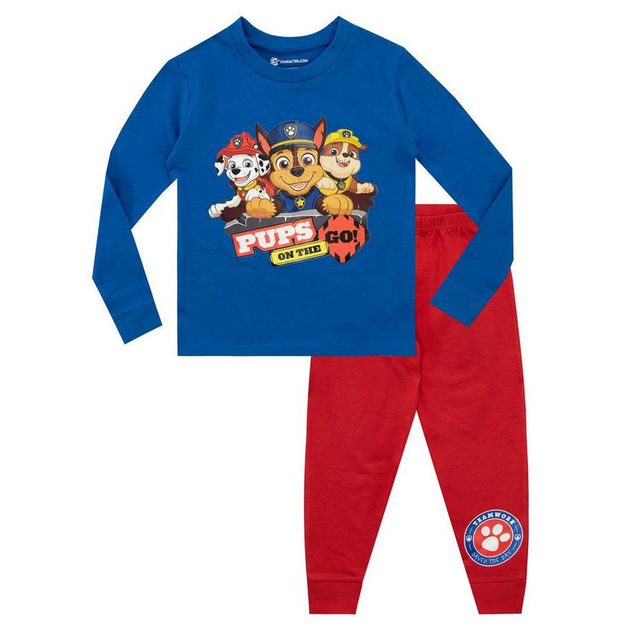 Ensemble De Pyjama Long Motif Chase Et Marcus