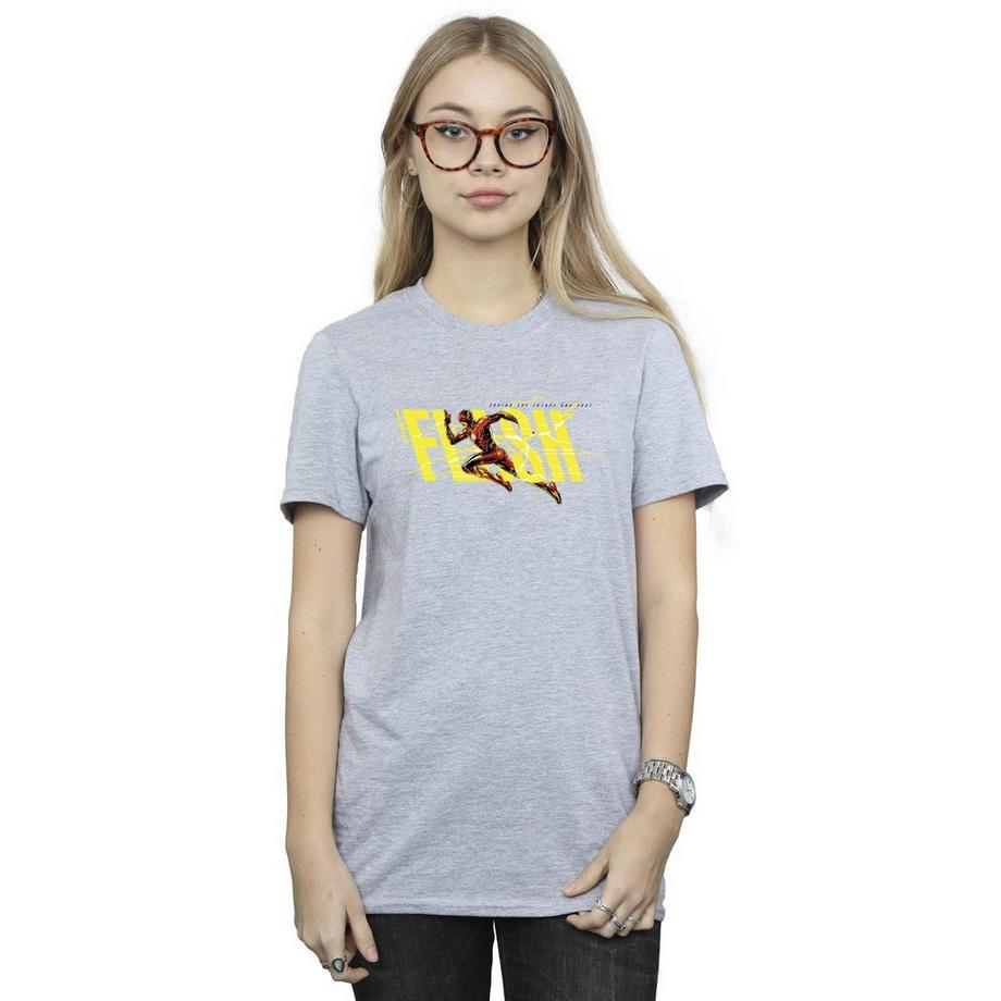 DC COMICS Flash Logo Kurzarm T-Shirt  