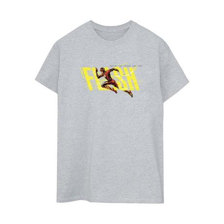 DC COMICS Flash Logo T-Shirt Maniche Corte  