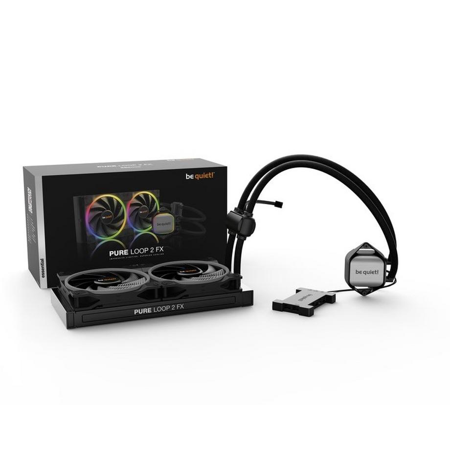BE QUIET!  ! Pure Loop 2 FX 280mm Prozessor All-in-One-Flüssigkeitskühler 14 cm Schwarz 1 Stück(e) 