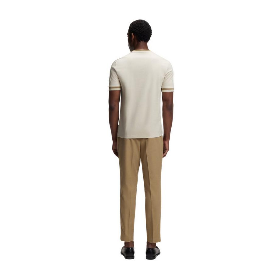 BOSS  T-ShirtMotiftyle Rayure Contrastée Sur Bord 