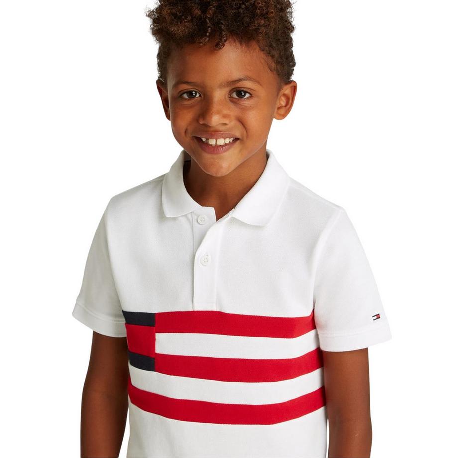 TOMMY HILFIGER  Polo Motiftyle Blocs De Couleurs 