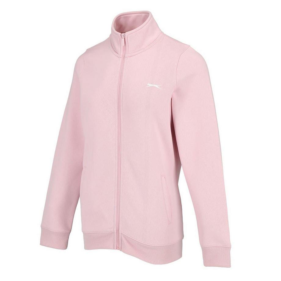 Slazenger Giacca con Cerniera Su Intera Lunghezza e Collo a Imbuto  