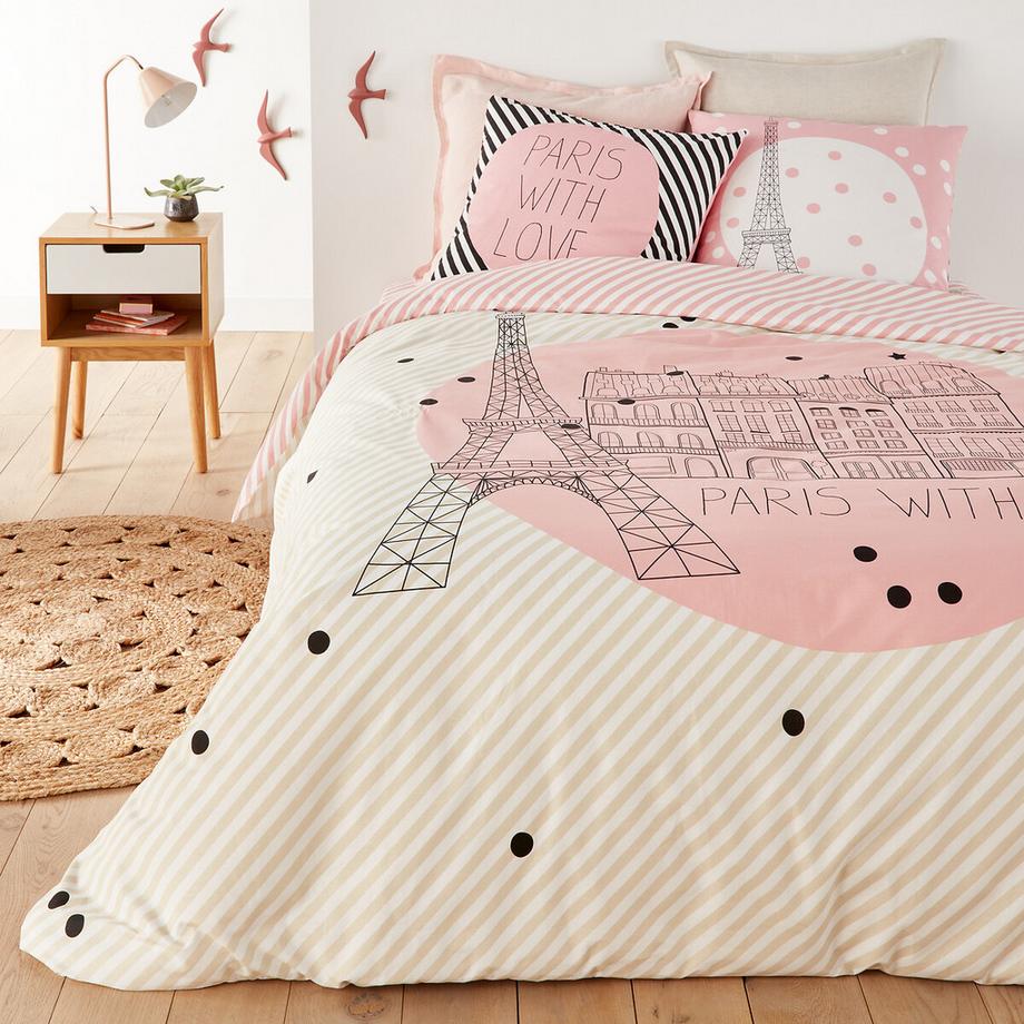 La Redoute Intérieurs Paris For Ever Housse de couette coton  