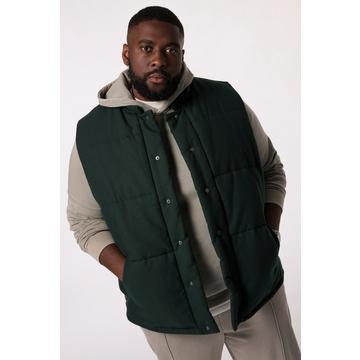 Gilet in flanella con imbottitura e collo alto, fino alla tg. 8XL