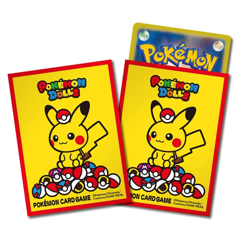 Pokemon Center Deck Sleeves Pikachu Red Ver. Pokemon Dolls