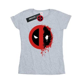 MARVEL Deadpool Splatter Logo T-Shirt  