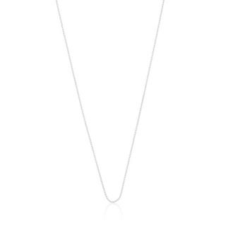 MUAU Schmuck  Collier Anker Weissgold 750, 0.9mm, 40cm 