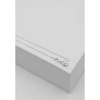 MUAU Schmuck  Collier Anker Weissgold 750, 0.9mm, 40cm 