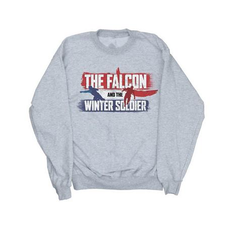 MARVEL  Sweat THE FALCON AND THE WINTER SOLDIER ACTION LOGO 