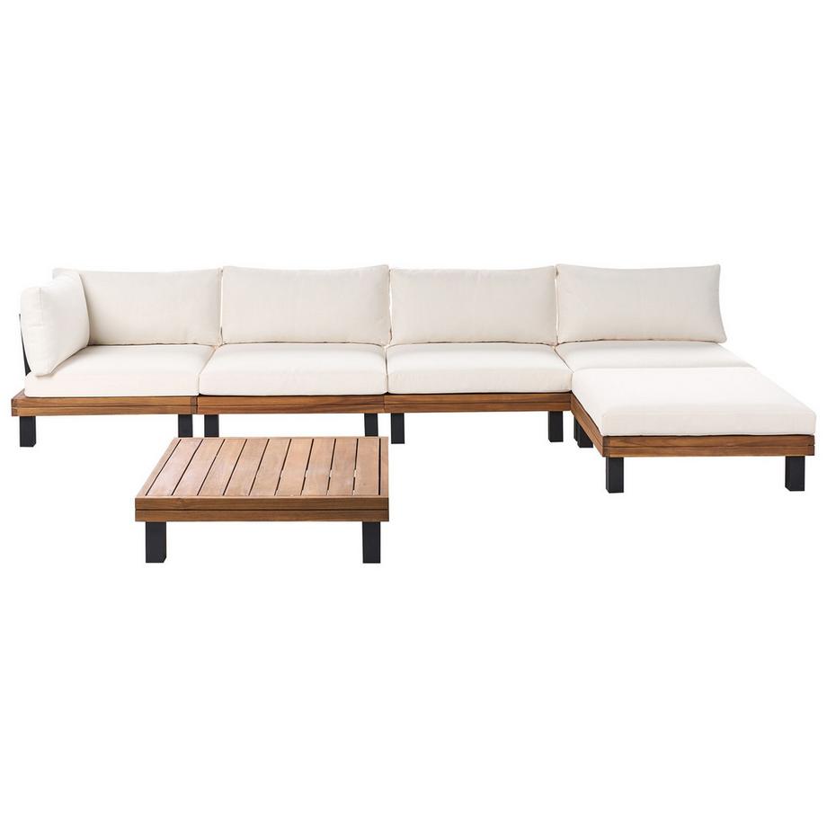 Lounge Set aus FSC® zertifiziertes Akazienholz Modern FRAZZANO