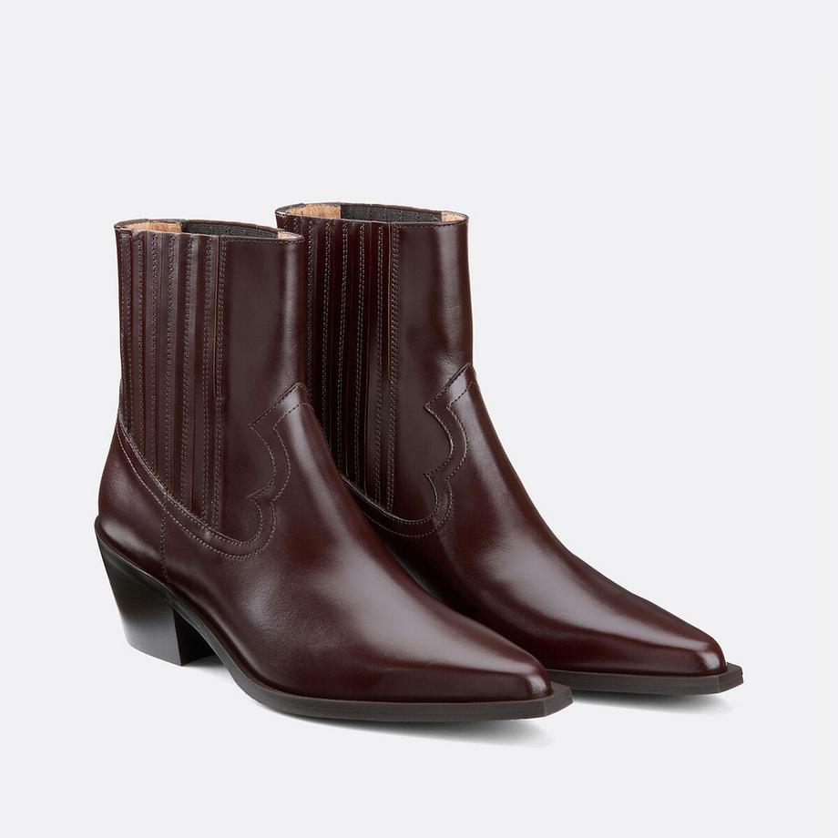 La Redoute Collections Stivali western in pelle  