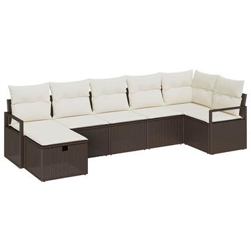 Mobilier de jardin poly rattan